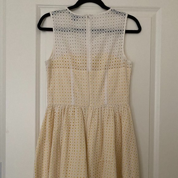 French Connection Eyelet Midi Lace Dress - Picture 3 of 5